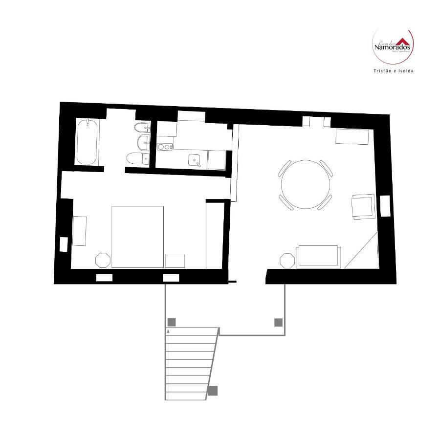 Casa Dos Namorados Vale de Cambra Exteriör bild